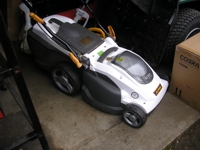Alpina AL38Li lightweight battery mower